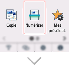 figure : écran ACCUEIL